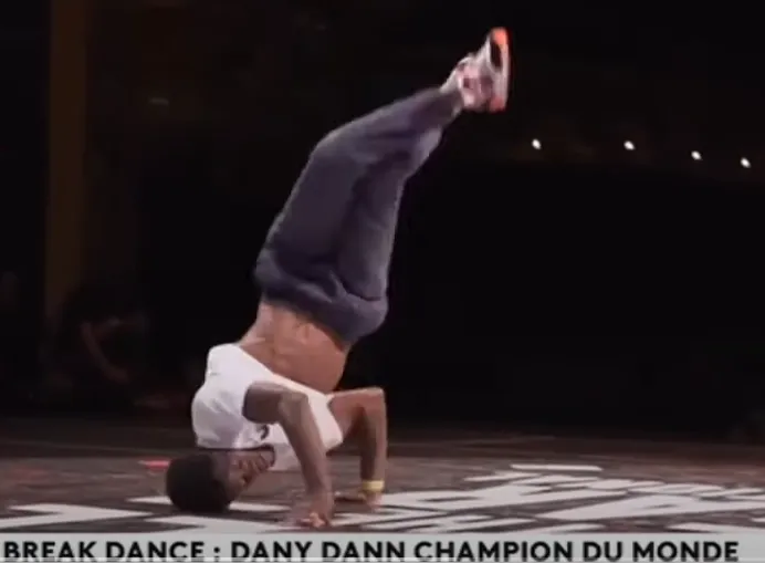 Danny Dann au championnat du monde de break dance