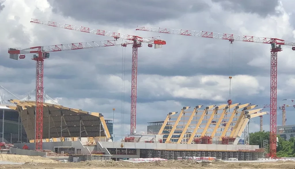 Travaux piscine olympique Paris