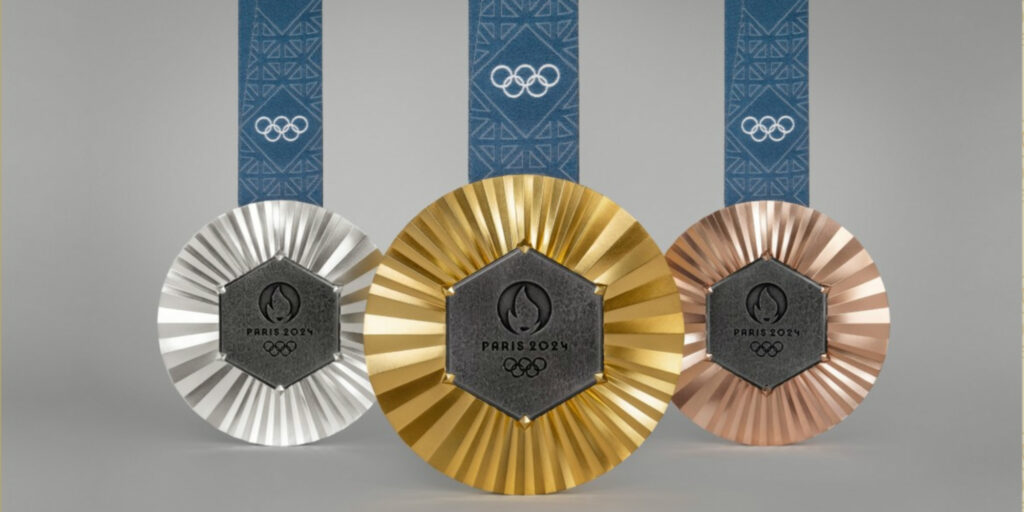 Médailles des J.O de Paris 2024